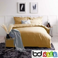 Powder Pink 200 Count Polycotton Percale Bedding