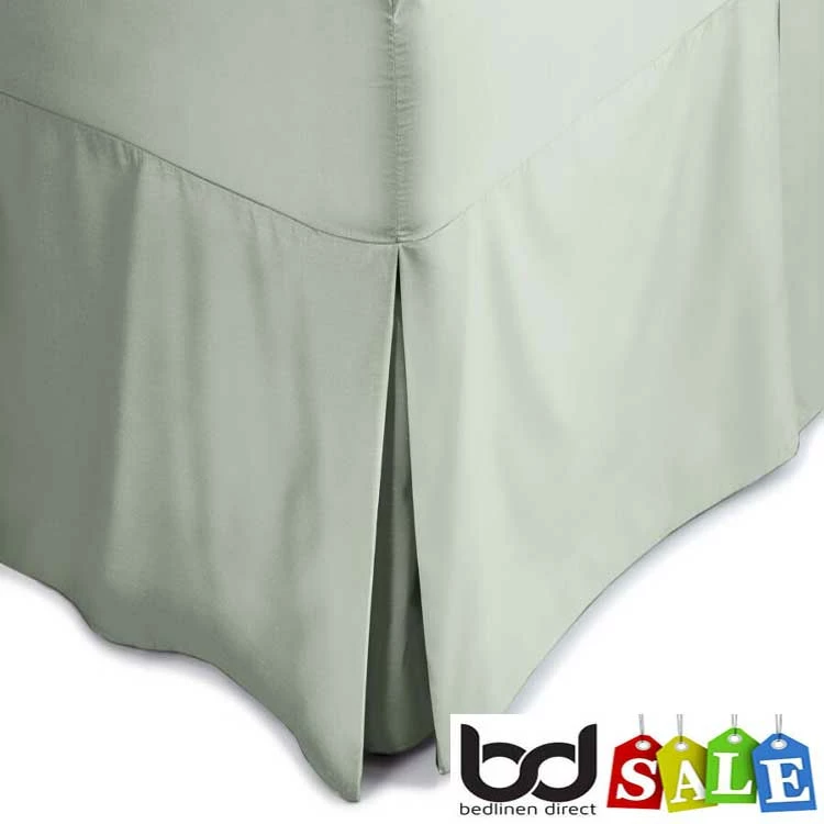 Polycotton Bed Valances Polycotton Bed Valances -Bed Linings Shop aplle green polycotton percale valances