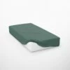 Bottle Green 200 Count Polycotton Percale Bedding -Bed Linings Shop belledorm bottle green polycotton percale fitted sheet