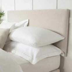 Faux Suede Headboard Wraps -Bed Linings Shop belledorm linen headboard wraps