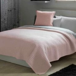 Crompton Quilted Throws And Bed Runners -Bed Linings Shop belledorm pink crompton bedspreads
