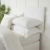 Faux Suede Headboard Wraps 2 Faux Suede Headboard Wraps -Bed Linings Shop belledorm white headboard wraps