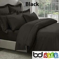 200 Thread Count Egyptian Cotton Duvet Cover Sets -Bed Linings Shop black 200 thread count egyptian cotton duvet cover sets