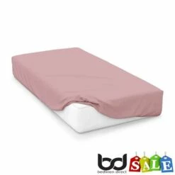 Blush Pink 400 Thread Count Egyptian Cotton Bedding -Bed Linings Shop blush pink 400 count egyptian cotton fitted sheets
