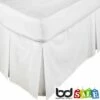 Easy Fit Box Pleat Valances -Bed Linings Shop box pleat easy fit valance