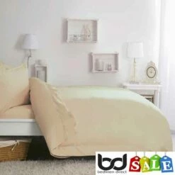 400 Thread Count Egyptian Cotton Duvet Covers -Bed Linings Shop cream 400 thread count egyptian cotton pillowcases 1