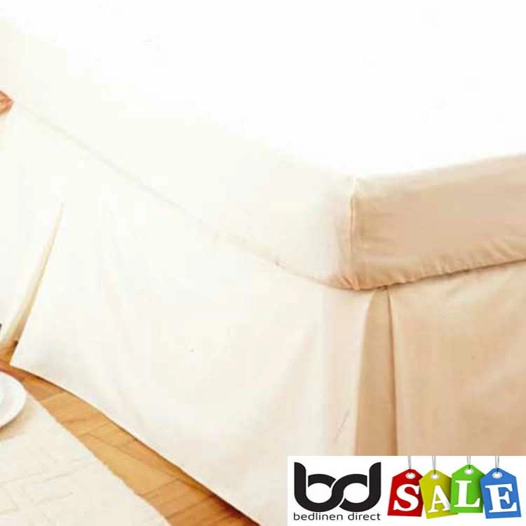 Polycotton Bed Valances Polycotton Bed Valances -Bed Linings Shop cream polycotton percale valances