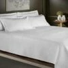 Waffle Cotton Bedspreads -Bed Linings Shop designport white waffle cotton bedspreads