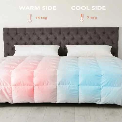 Hungarian Goose Down Dual Tog Partner Duvets Hungarian Goose Down Dual Tog Partner Duvets -Bed Linings Shop dual tog partner duvets