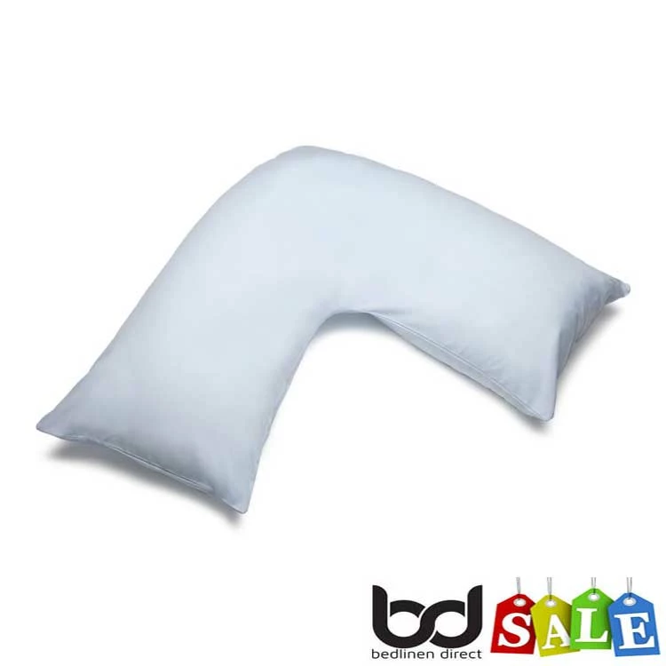 DuckEgg 200 Count Polycotton Percale Bedding DuckEgg 200 Count Polycotton Percale Bedding -Bed Linings Shop duckegg blue 200 count polycotton v shape pillowcase