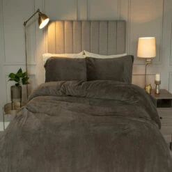 Heat Holders Fleece Duvet Cover Sets -Bed Linings Shop heat holders duvet set moon rock