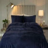Heat Holders Fleece Duvet Cover Sets 2 Heat Holders Fleece Duvet Cover Sets -Bed Linings Shop heat holders duvet set navy blue