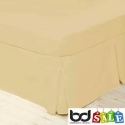 Polycotton Bed Valances 8 Polycotton Bed Valances -Bed Linings Shop honeydew lemon polycotton percale valances