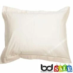 Bed Linings Shop -Bed Linings Shop ivory 1000 thread count egyptian cotton oxford pillowcase