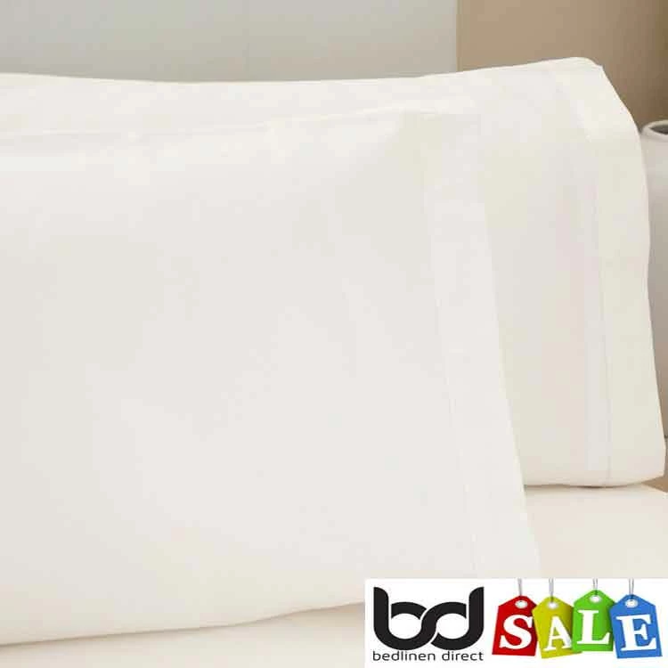 200 Thread Count Egyptian Cotton Pillowcases 200 Thread Count Egyptian Cotton Pillowcases -Bed Linings Shop ivory 200 thread count egyptian cotton percale pillowcases