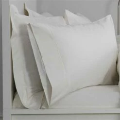 Bed Linings Shop -Bed Linings Shop ivory 400 count egyptian cotton pillowcases