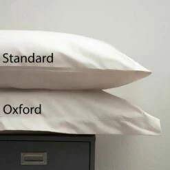 Bed Linings Shop -Bed Linings Shop oyster 400 thread count egyptian cotton pillowcases 01