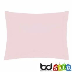 Powder Pink 200 Thread Count Egyptian Cotton Bedding -Bed Linings Shop pink 200 count egyptian cotton oxford pillowcase
