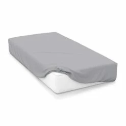 Bed Linings Shop -Bed Linings Shop platinum silver 1200 thread count cotton extra deep fitted sheets