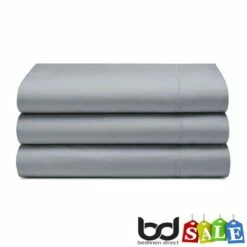 400 Thread Count Egyptian Cotton Flat Sheets -Bed Linings Shop platinum silver 400 count egyptian cotton flat sheets 01
