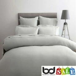 Platinum Silver 500 Thread Count Cotton Rich Bedding