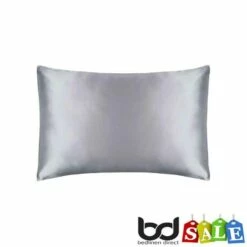 Mulberry Silk Pillowcases -Bed Linings Shop platinum silver mulberry silk pillowcase