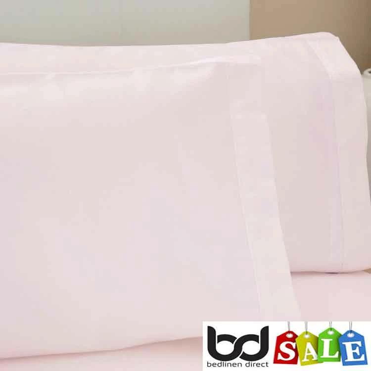 200 Thread Count Egyptian Cotton Pillowcases 200 Thread Count Egyptian Cotton Pillowcases -Bed Linings Shop powder pink 200 thread count egyptian cotton percale pillowcases