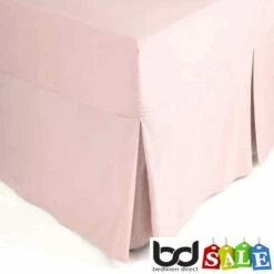 Polycotton Bed Valances 19 Polycotton Bed Valances -Bed Linings Shop power pink polycotton percale valances