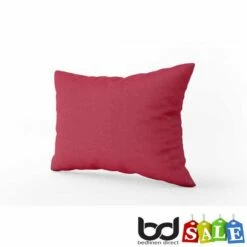 Red 200 Count Polycotton Percale Bedding -Bed Linings Shop red 200 thread count polycotton percale standard pillowcase