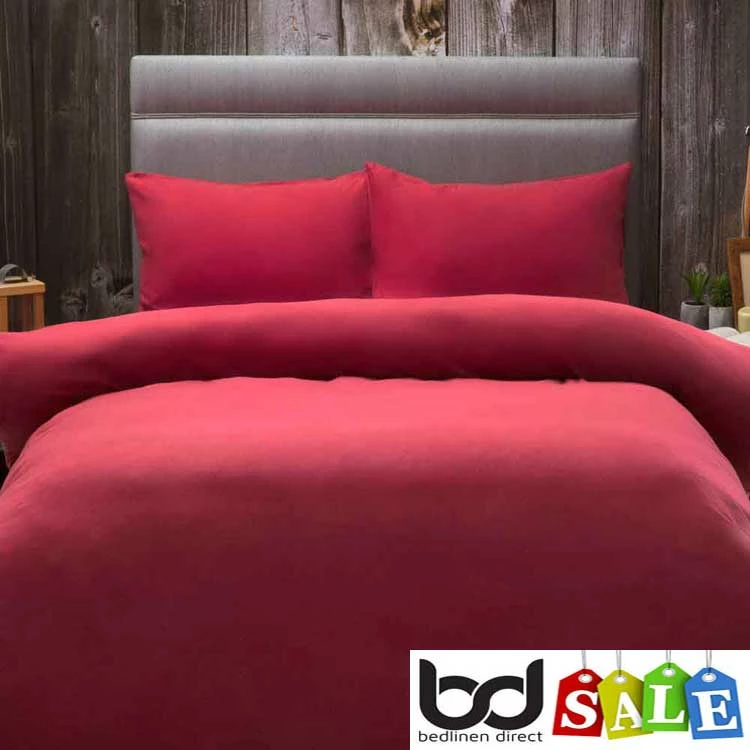 Brushed Cotton Flannelette Pillowcase Pairs Brushed Cotton Flannelette Pillowcase Pairs -Bed Linings Shop red brushed cotton duvet cover