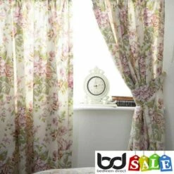 Rose Boutique Country Dream Bedding -Bed Linings Shop rose boutique lined curtain pairs