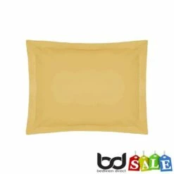 Saffron 200 Count Polycotton Percale Bedding -Bed Linings Shop saffron 200 thread count polycotton percale oxford pillowcase