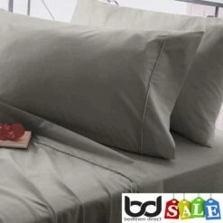 200 Thread Count Egyptian Cotton Pillowcases 11 200 Thread Count Egyptian Cotton Pillowcases -Bed Linings Shop slate 200 thread count egyptian cotton percale pillowcases