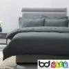 Slate 200 Thread Count Egyptian Cotton Bedding 1 Slate 200 Thread Count Egyptian Cotton Bedding -Bed Linings Shop slate grey 200 count egyptian cotton bedding