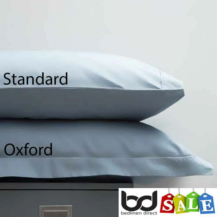 200 Thread Count Egyptian Cotton Pillowcases 200 Thread Count Egyptian Cotton Pillowcases -Bed Linings Shop storm blue 200 thread count egyptian cotton percale pillowcases