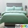 Thyme Green 200 Thread Count Egyptian Cotton Bedding -Bed Linings Shop thyme green 200 count egyptian cotton duvet covers