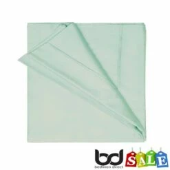 Thyme Green 200 Thread Count Egyptian Cotton Bedding 3 Thyme Green 200 Thread Count Egyptian Cotton Bedding -Bed Linings Shop thyme green 200 count egyptian cotton flat sheets