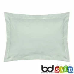 Thyme Green 200 Thread Count Egyptian Cotton Bedding 6 Thyme Green 200 Thread Count Egyptian Cotton Bedding -Bed Linings Shop thyme green 200 count egyptian cotton oxford pillowcase