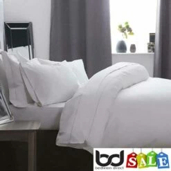 White 1000 Thread Count Egyptian Cotton Bedding
