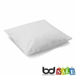 White 200 Count Polycotton Percale Bedding -Bed Linings Shop white 200 count polycotton percale square pillowcase
