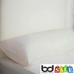 White 200 Count Polycotton Percale Bedding -Bed Linings Shop white 200 count polycotton percale superking bolster pillowcase