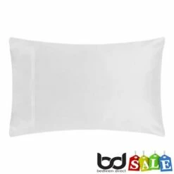 White 450 Thread Count Pima Cotton Bedding -Bed Linings Shop white 450 count pima cotton standard pillowcase