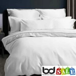 White 450 Thread Count Pima Cotton Bedding