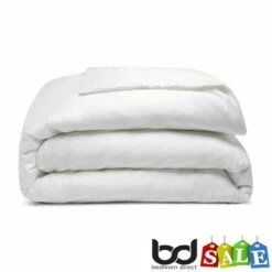 White 500 Thread Count Cotton Rich Bedding