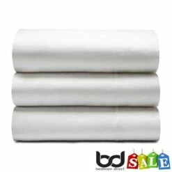 White 600 Thread Count Cotton Sateen Bedding -Bed Linings Shop white 600 thread count cotton flat sheets