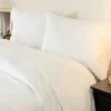 Brushed Cotton Flannelette Flat Sheets -Bed Linings Shop white brushed cotton flat sheet