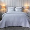 Crompton Quilted Throws And Bed Runners -Bed Linings Shop white crompton quilted throws