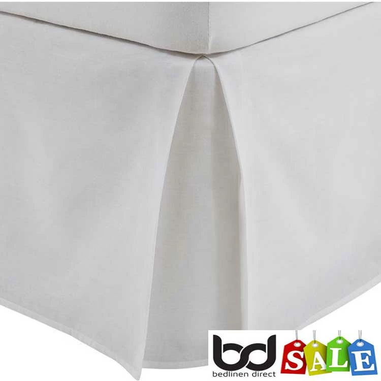 Polycotton Bed Valances Polycotton Bed Valances -Bed Linings Shop white polycotton percale valances